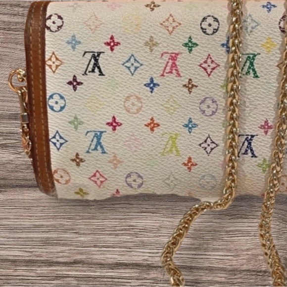 Murakami × Louis Vuitton International Multicolore Wallet🔥rare🔥 - Picture 3 of 8